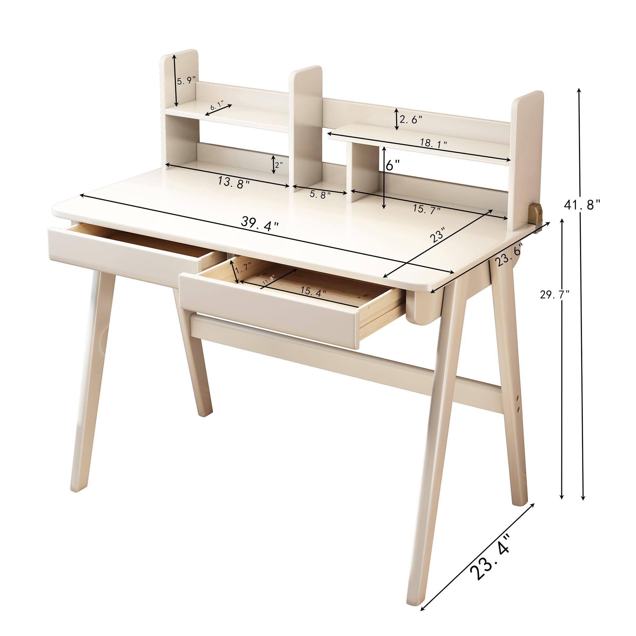 Amazon.com: BALANBO Kids Desk＆Table Rubber Wood Children's Study